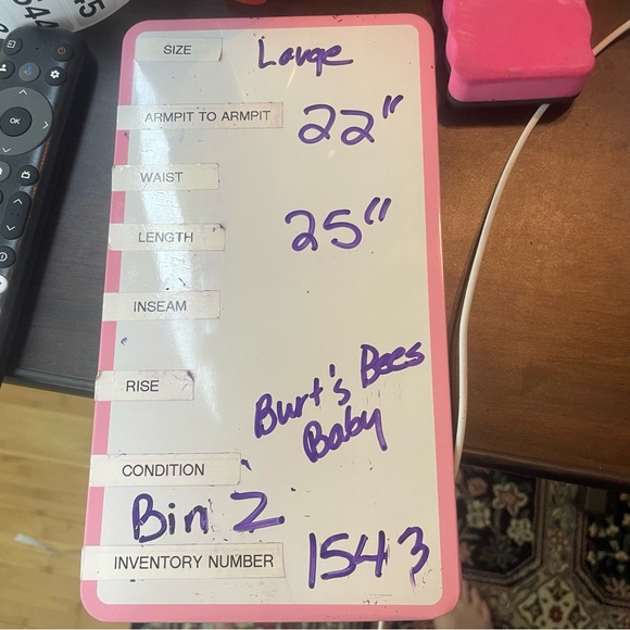 Burt’s Bees Baby Mother Pajama Top Reindeer Snowflake Size Large - Picture 8 of 8